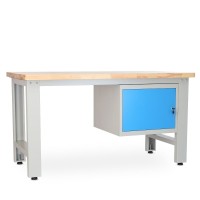 Dielenský stôl Solid OAK-01, 150 cm, závesný box
