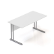 Stôl Visio 140 x 70 cm - Biela