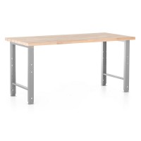 Výškovo nastaviteľný dielenský stôl Basic 170 x 80 cm