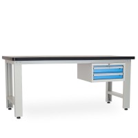 Dielenský stôl Solid MDF-02, 210 cm, závesný box